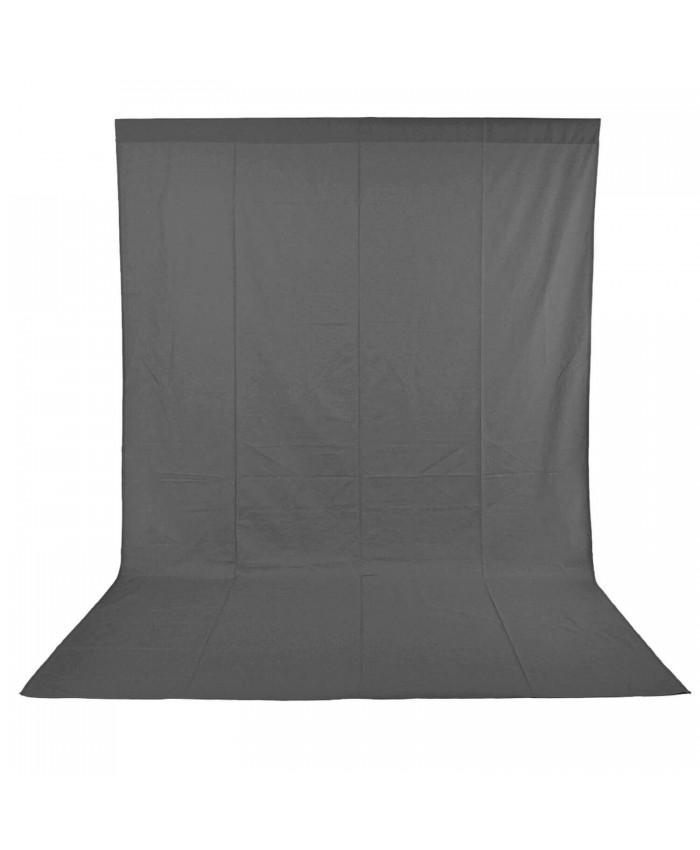 Jinbei Background Muslin Cloth (3.2m x 3m) – Grey Backdrop