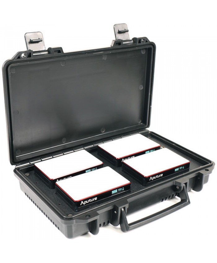 Aputure MC 4-Light Travel Kit with Charging Case