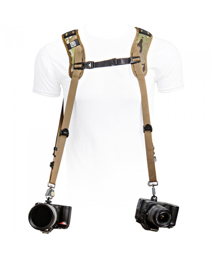 BlackRapid Double Camera Harness Multi-Terrain Camo