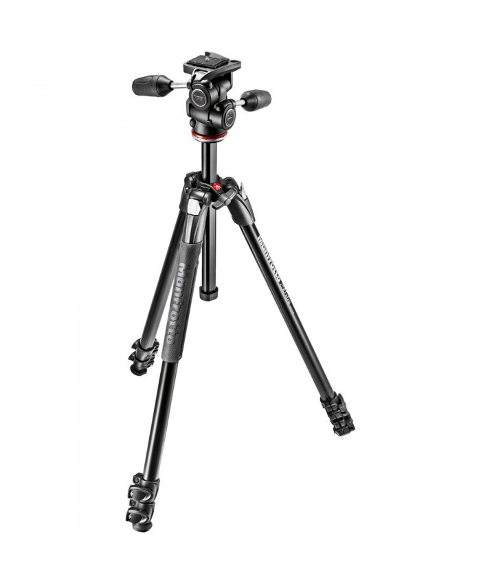 Manfrotto 290 Xtra Aluminum Tripod with 804 3-Way Pan/Tilt Head