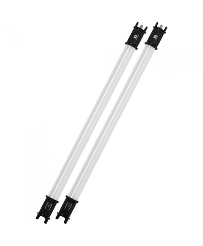 Nanlite PavoTube 15C 2' RGBW LED Tube with Internal Battery 2 Light Kit