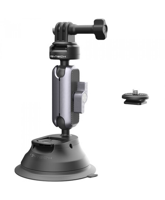 PGYTECH Action Camera Suction Cup Mount with CapLock Ball Head