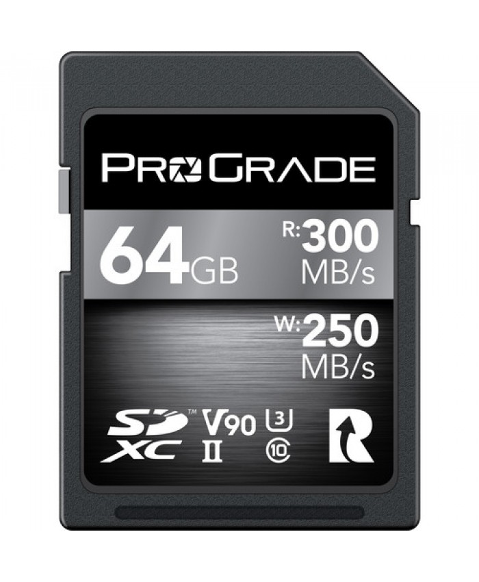 ProGrade Digital 64GB UHS-II SDXC Memory Card