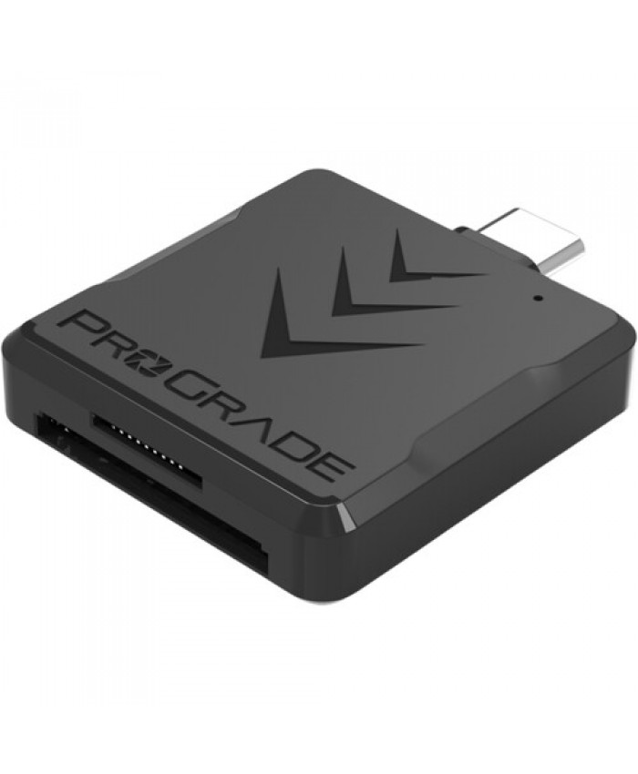 ProGrade Digital Dual-Slot UHS-II SDXC & microSDXC USB 3.2 Gen 1 Card Reader