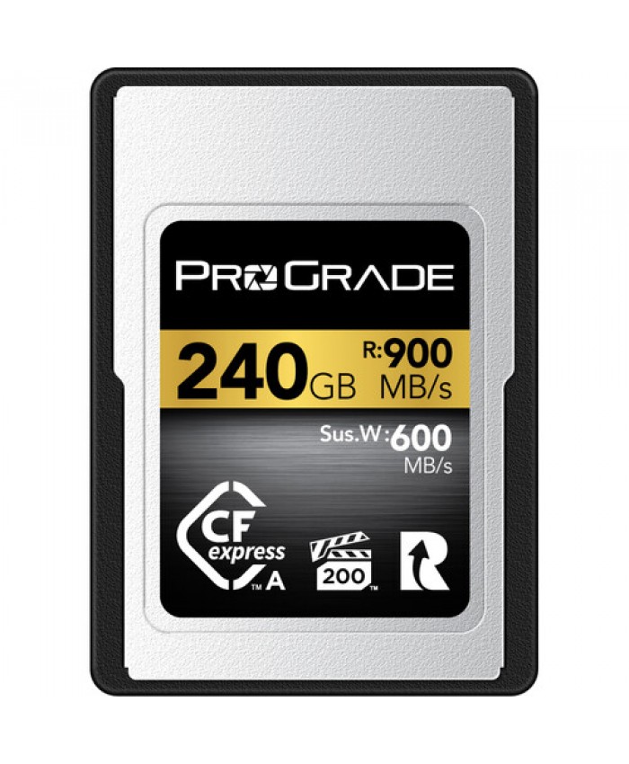 ProGrade Digital 240GB CFexpress 2.0 Type A Gold Memory Card