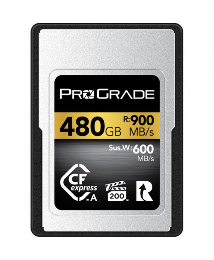 ProGrade Digital 480GB CFexpress 2.0 Type A Gold Memory Card