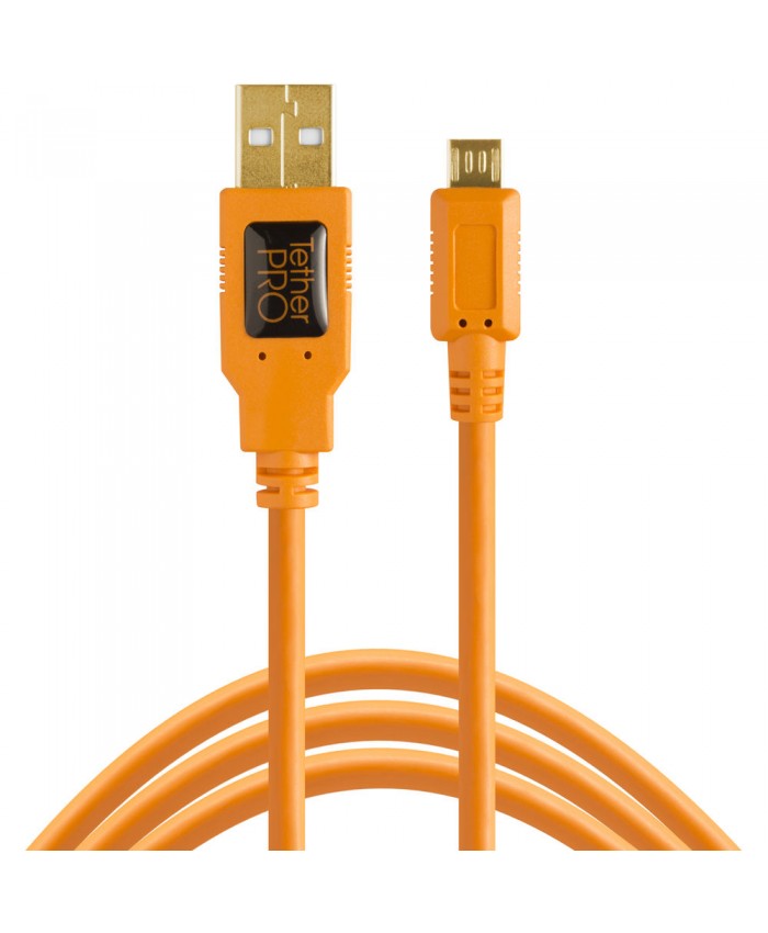 TetherPro USB 2.0 Micro-B 5-Pin Cable 4.6m CU5430ORG