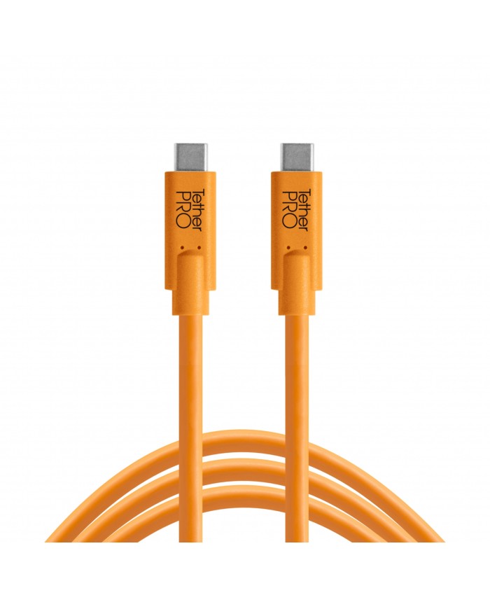 Tether Tools TetherPro USB Type-C Male to USB Type-C Male Cable CUC03-ORG