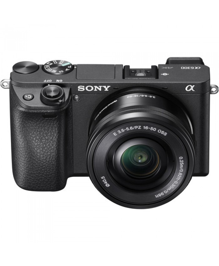 Sony Alpha a6300 Mirrorless Digital Camera with 16-50mm Lens Basic Kit